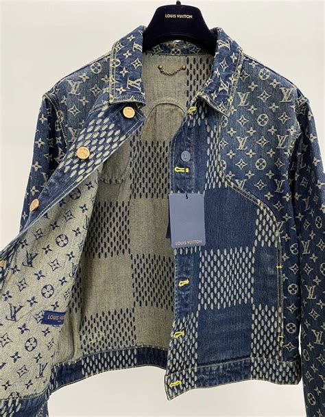 louis vuitton blue jean jacket